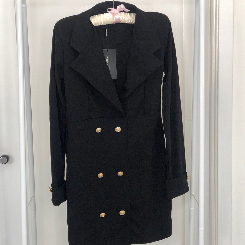 NEW PrettyLittleThing Blazer Dress US 6 / UK 10